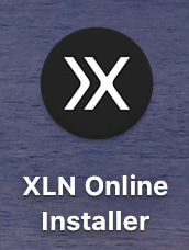 XLNインストーラーアプリ画像