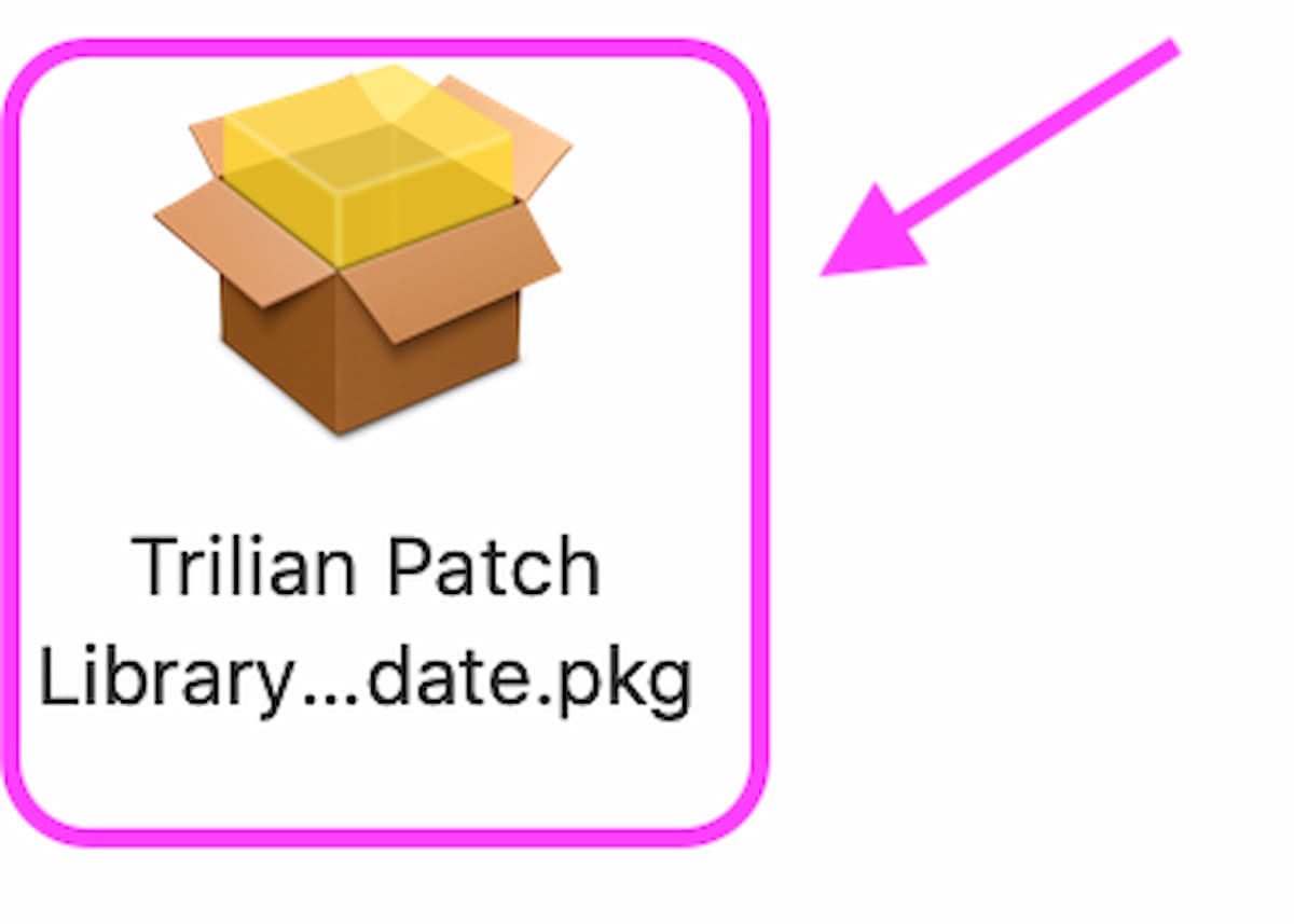 Trilian Patch Libraryデータ